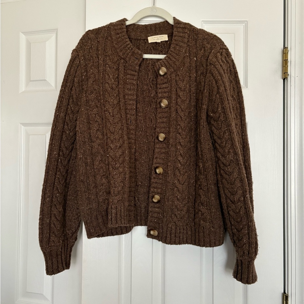 Sezane Brown Cardigan